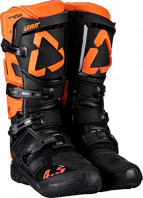 Leatt 4.5 Enduro S23, Stiefel - Schwarz/Orange - US 11 von Leatt