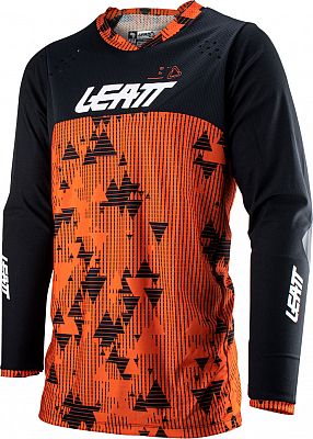 Leatt 4.5 Enduro S23, Trikot - Orange/Schwarz - L von Leatt