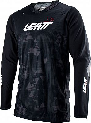 Leatt 4.5 Enduro S23, Trikot - Schwarz/Dunkelgrau - S von Leatt