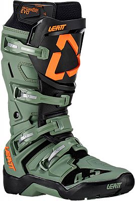 Leatt 4.5 HydraDri Cactus S23, Stiefel wasserdicht - Grün/Schwarz/Orange - US 10 von Leatt