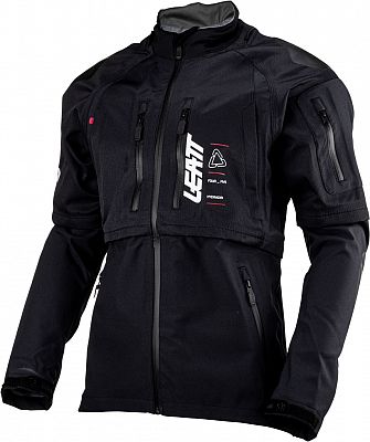 Leatt 4.5 HydraDri S23, Textiljacke wasserdicht - Schwarz - 3XL von Leatt