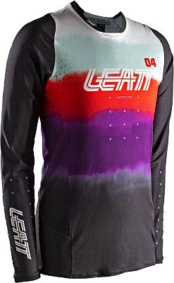 Leatt 4.5 Lite Sunburn, Trikot Damen - Schwarz/Rot/Violett/Grün - XXL von Leatt