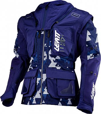 Leatt 5.5 Enduro S23, Textiljacke - Blau/Weiß - XXL von Leatt