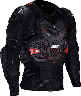 Leatt 5.5 Evo, Protektorenjacke Level-1/2 - Schwarz/Rot - L von Leatt