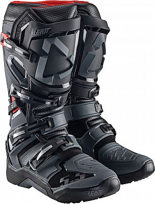 Leatt 5.5 FlexLock Enduro Graphene, Stiefel - Schwarz/Grau/Weiß - 10 US von Leatt