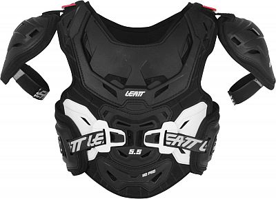 Leatt 5.5 Pro HD, Protektorenweste Kinder - Schwarz - 70 kg - 85 kg von Leatt