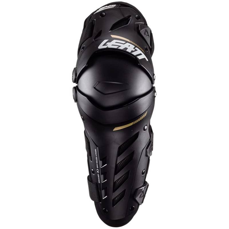 Knee and Shin Guard Dual Axis with rigid protection and anti-impact foam von Leatt