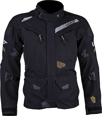 Leatt ADV DriTour 7.5, Textiljacke wasserdicht - Schwarz/Grau - 4XL von Leatt