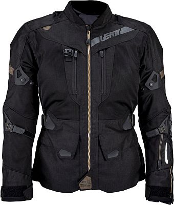 Leatt ADV FlowTour 7.5, Textiljacke wasserdicht - Schwarz/Grau - XL von Leatt