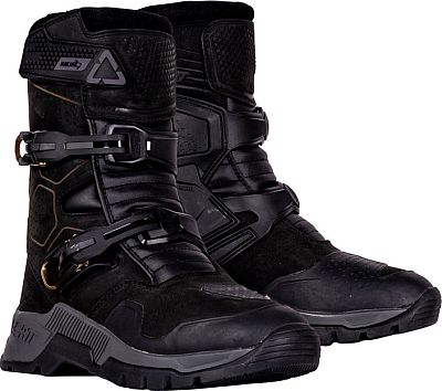 Leatt ADV HydraDri 7.5, Kurzstiefel wasserdicht - Schwarz/Grau/Gold - 43 EU von Leatt