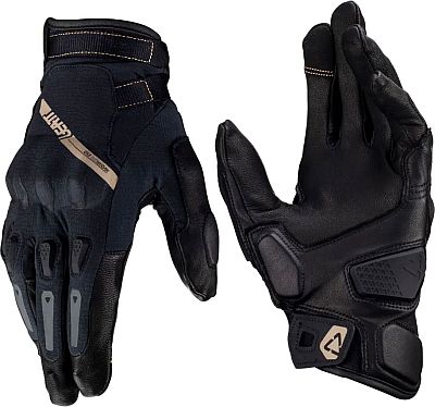 Leatt ADV HydraDri 7.5 Kurz, Handschuhe wasserdicht - Schwarz/Grau/Gold - L von Leatt