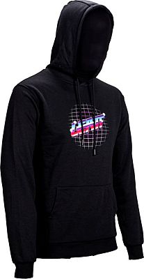 Leatt Core S25, Kapuzenpullover Unisex - Schwarz/Lila/Blau/Pink - M von Leatt