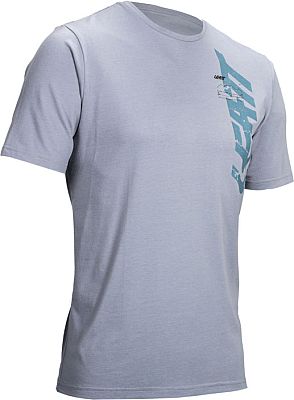 Leatt Core S25, T-Shirt Unisex - Grau/Blau - L von Leatt