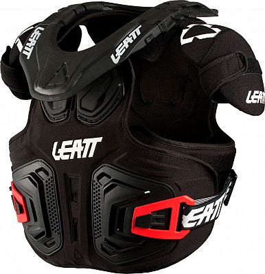 Leatt Fusion 2.0, Protektorenweste Kinder - Schwarz - L/XL von Leatt