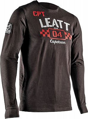 Leatt Heritage S22, Sweatshirt - Schwarz/Rot/Weiß - M von Leatt