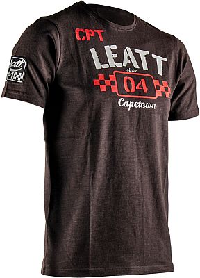 Leatt Heritage S22, T-Shirt - Schwarz/Rot/Weiß - XXL von Leatt