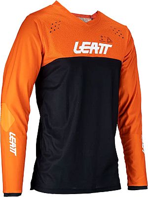 Leatt Moto 4.5 Enduro, Trikot - Schwarz/Orange - L von Leatt