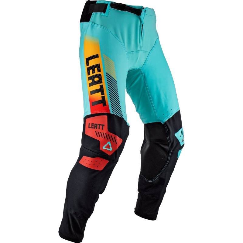 Leatt Moto Crosshose 5.5 I.K.S. 23 türkis/schwarz/rot L Herren von Leatt