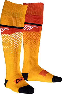 Leatt Moto Flame, Socken - Orange/Rot/Weiß - S/M von Leatt