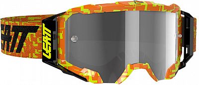 Leatt Velocity 5.5, Crossbrille - Orange/Schwarz Silber-Verspiegelt von Leatt