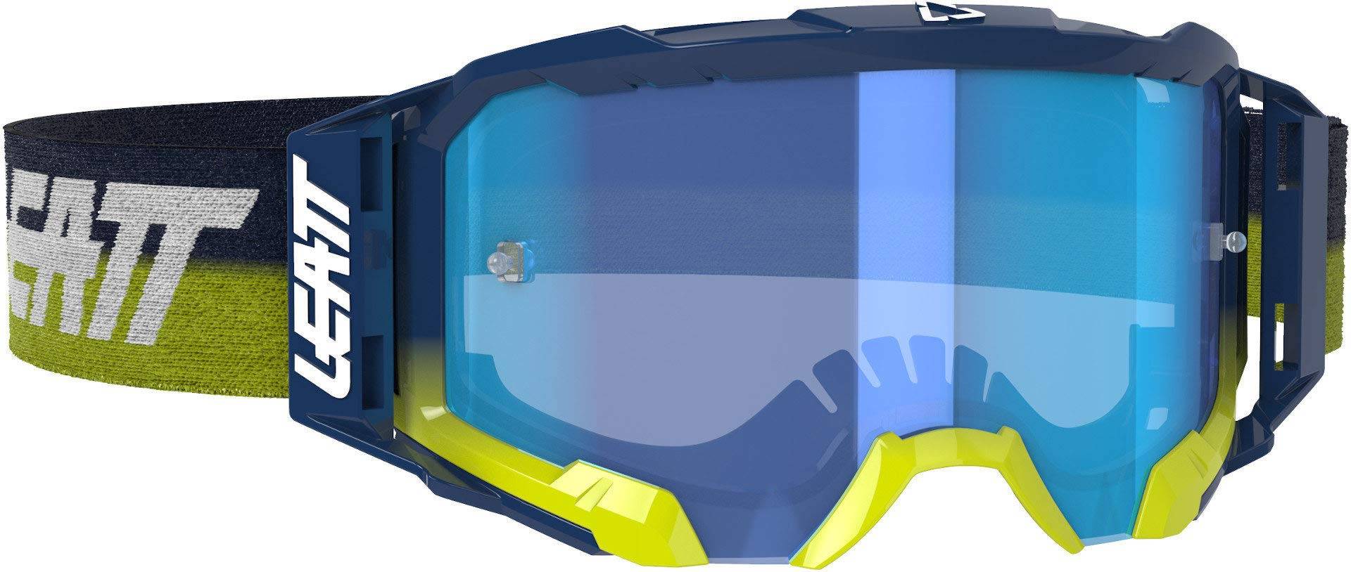 Leatt Velocity 5.5 Motocross Brille (Blue/Yellow,One Size) von Leatt