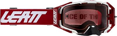 Leatt Velocity 6.5 Cryztal, Crossbrille - Rot/Weiß Rosa-Getönt von Leatt