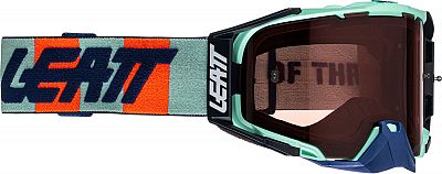 Leatt Velocity 6.5 Ice Rose S22, Crossbrille - Türkis/Dunkelblau/Orange Pink-Getönt von Leatt