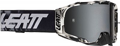 Leatt Velocity 6.5 Iriz African Tiger, Crossbrille verspiegelt - Schwarz/Weiß Silber-Verspiegelt von Leatt