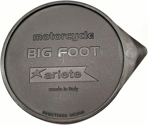 Motorrad Big Foot Schwarz Seitenständerunterlage für Honda Suzuki Yamaha Ducati Triumph Kawasaki KTM Moto Guzzi Universal von Bangla