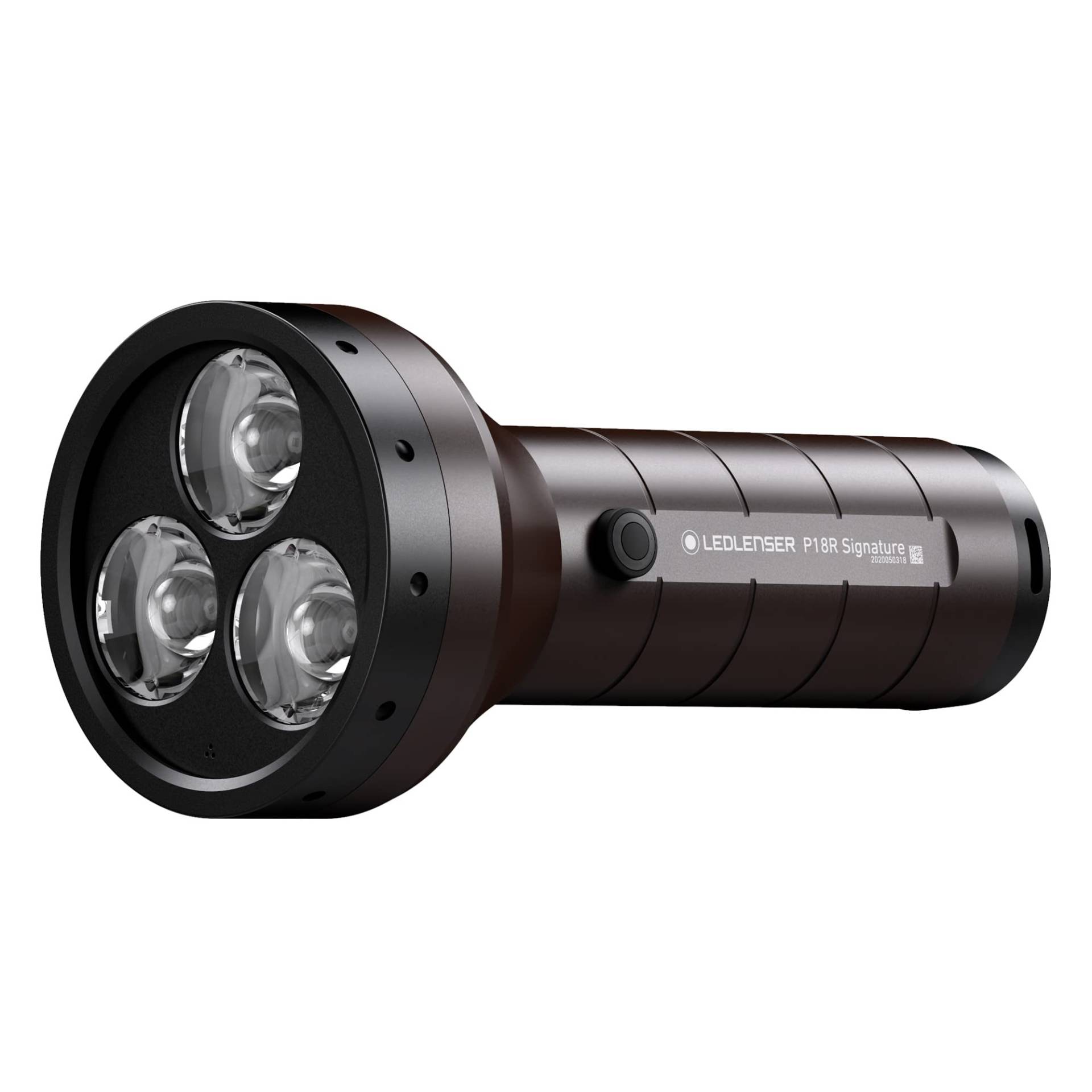 Ledlenser P18R Signature Premium Taschenlampe LED, Suchscheinwerfer, aufladbar mit Lithium Akku, 4500 Lumen, fokussierbar, X-Lens Technology, Leuchtweite 720 m, USB Magnetladekabel von Ledlenser