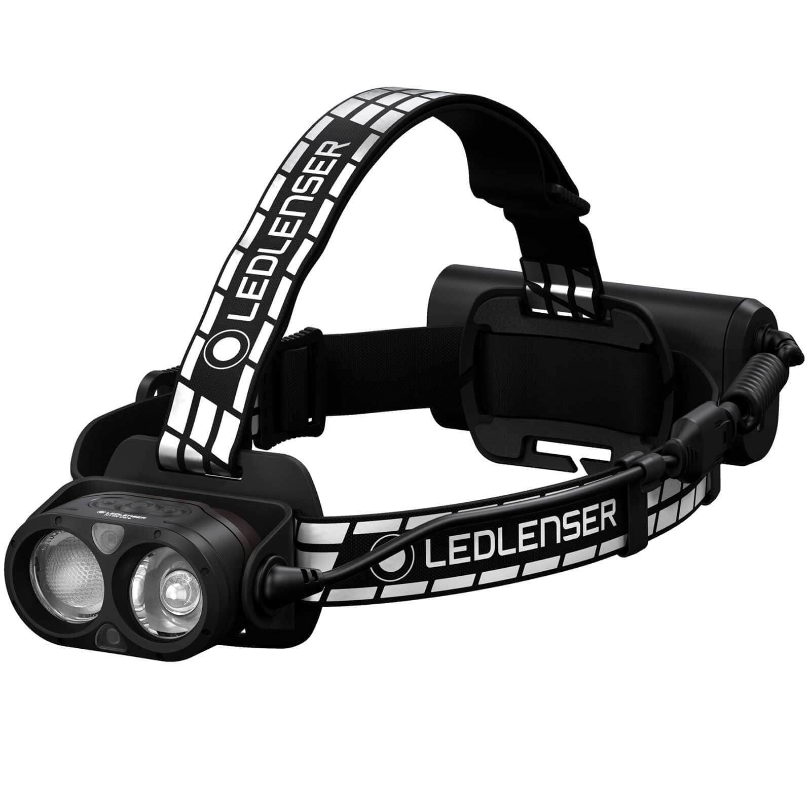 Ledlenser H19R Signature Premium Stirnlampe 4000 Lumen | Kopflampe IP68 wasserdicht | Bluetooth, Rotlicht | 330m Leuchtweite | aufladbar | USB Magnetladung | Zubehör | 20h Leuchtdauer | Helmhalterung von Ledlenser