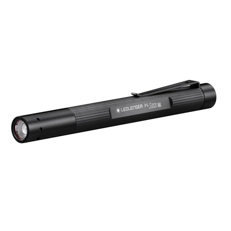 Ledlenser P4 Core Taschenlampe, maßgeschneidertes Licht durch das Advanced Focus System, 90 Lumen, 6 Stunden Laufzeit, ultrakompakt und leicht, für Outdoor & Camping von Ledlenser