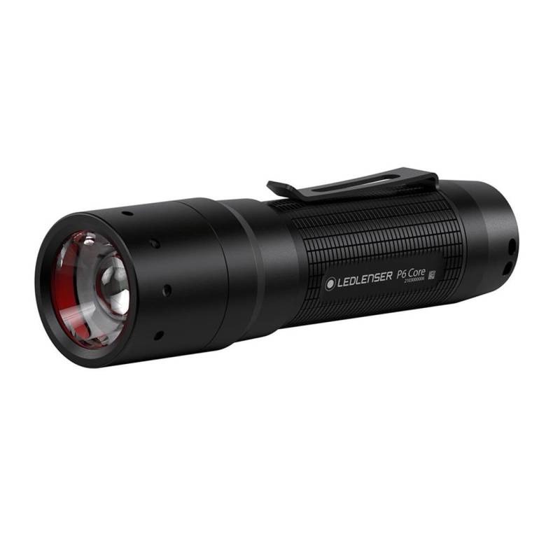 Ledlenser P6 Core Taschenlampe, maßgeschneidertes Licht durch das Advanced Focus System, 90 Lumen, 6 Stunden Laufzeit, ultrakompakt und leicht, für Outdoor & Camping von Ledlenser