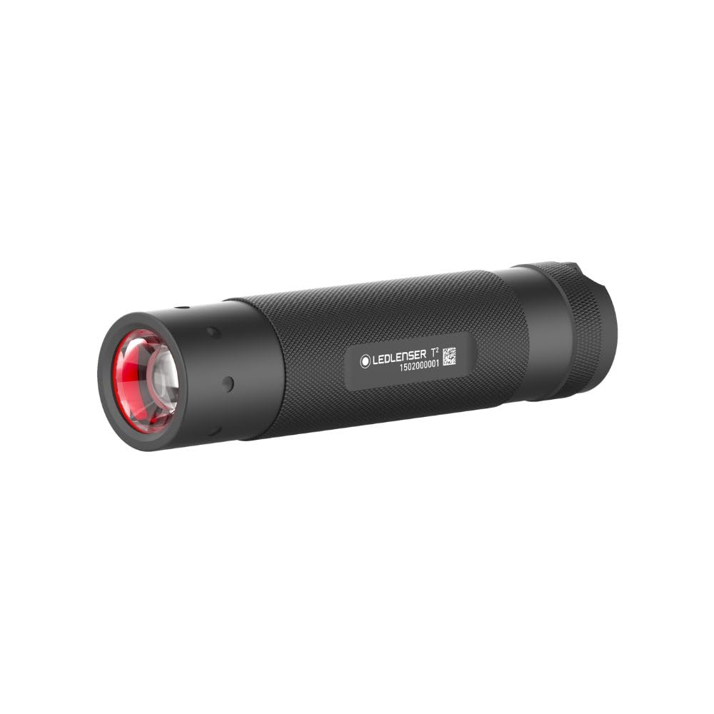 Ledlenser T² taktische LED Taschenlampe, 240 Lumen, Leuchtweite 180m, robustes Metallgehäuse, 3xAAA batteriebetrieben, inkl. Batterien, Jagen, Angeln, Outdoor von Ledlenser