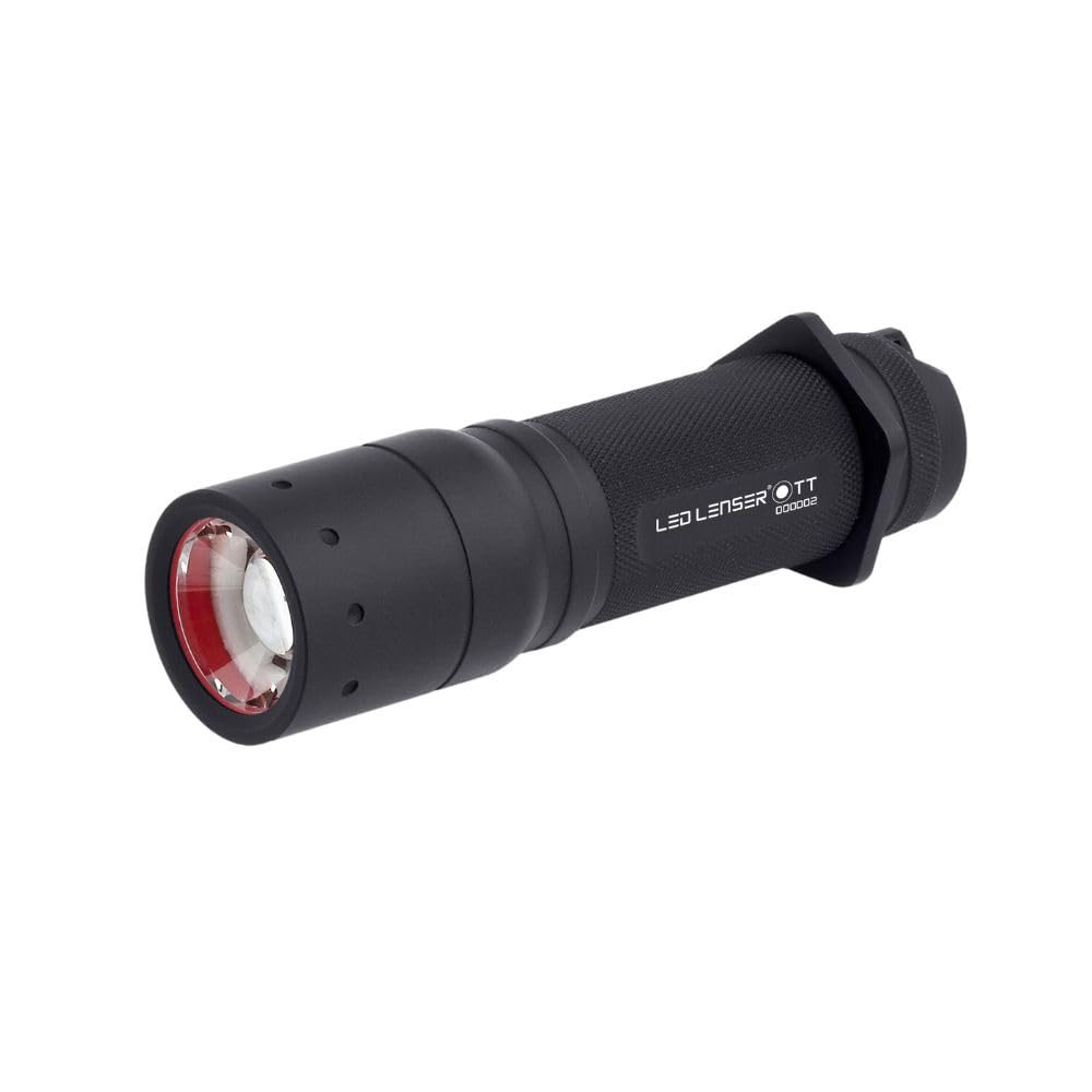 Ledlenser TT taktische LED Taschenlampe, 280 Lumen, Leuchtweite 220m, robustes Metallgehäuse, fokussierbar, 3xAAA batteriebetrieben, inkl. Batterien, Jagen, Angeln, Outdoor von Ledlenser