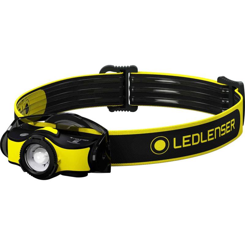 Ledlenser iH5R, leichte Arbeits-, Stirn- und Helmlampe, Metallclip zum Anbringen am Körper, inkl. Akku, batteriebetrieb möglich, fokussierbar, schwenkbar, 400 Lumen von Ledlenser