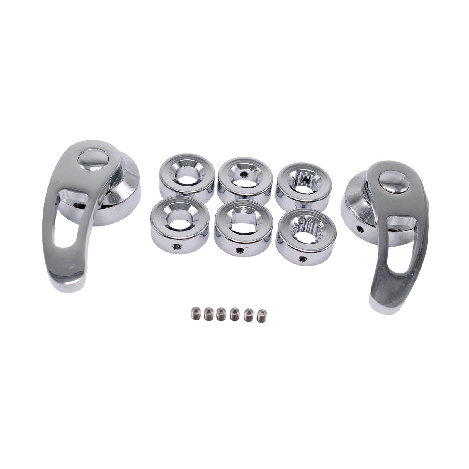 LeeQinersw 2-teiliges Türgriff-Set mit Adaptern, professionelles Kfz-Zubehör, direkter Austausch LeeQinersw 2-teiliges Türgriff-Set mit Adaptern, professionelles Kfz-Zubehör, direkter Austausch von LeeQinersw