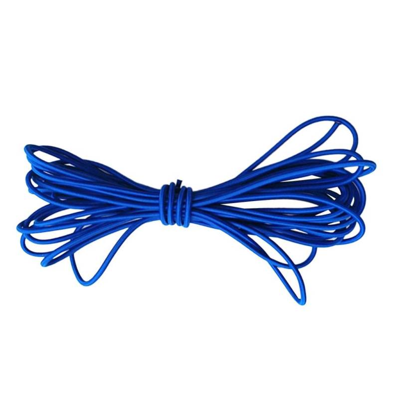 6 mm blaue elastische Stoßschnur Spannseil Spannschnur für Marine Kajak Boot 5 m von Leeadwaey