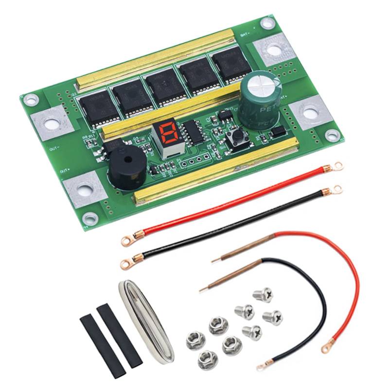 Leepesx Tragbares Punktschweißgerät, Platine für 12V 18650 Lithium Akku Punkte schweißen Mini Akku Punkte Schweißgerät DIY Kompletter Zubehörsatz von Leepesx