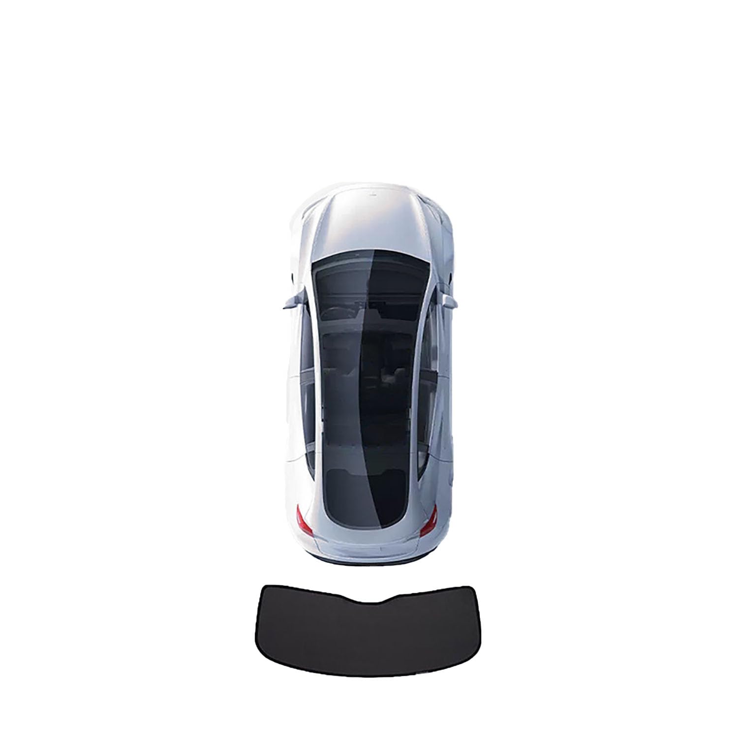 Auto-Sonnenschutz für Buick Excelle GT sedan Before-2014,Auto-Sonnenschutz UV-Schutz Wärmeisoliert Schutz der Privatsphäre ZubehöR,F-1 piece of tail stop von LeiBaOF