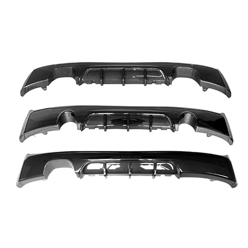 Für BMW 2 Series F22 MP 2014-2020 Hinten diffusor Lip Splltter Stoßstange Wache,Auto Hinten Stoßstange Diffusor Lip Spoiler,C-carbon Pattern von LeiBaOF