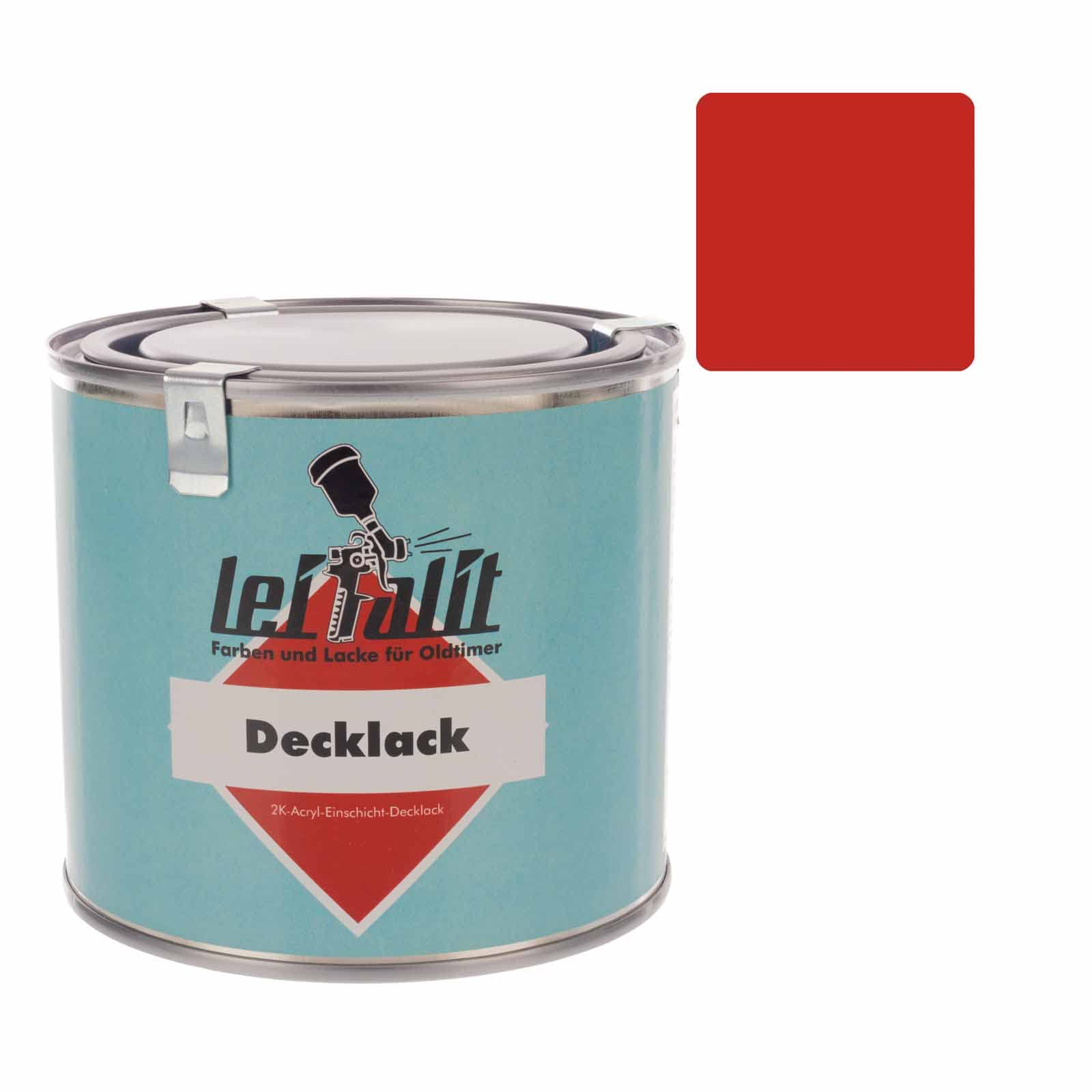 Lackfarbe Leifalit (Premium) flammenrot 0,5l von Leifalit