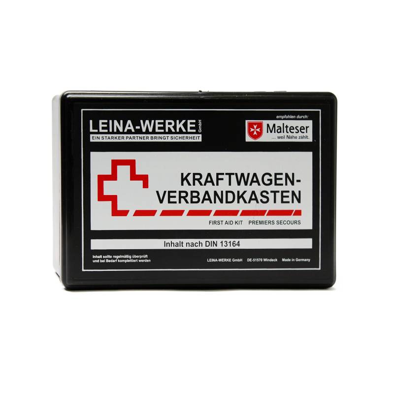 LEINA-WERKE REF 10104 Leina Kfz-Verbandkasten Unser Bester, Inhalt DIN 13164 von LEINA-WERKE