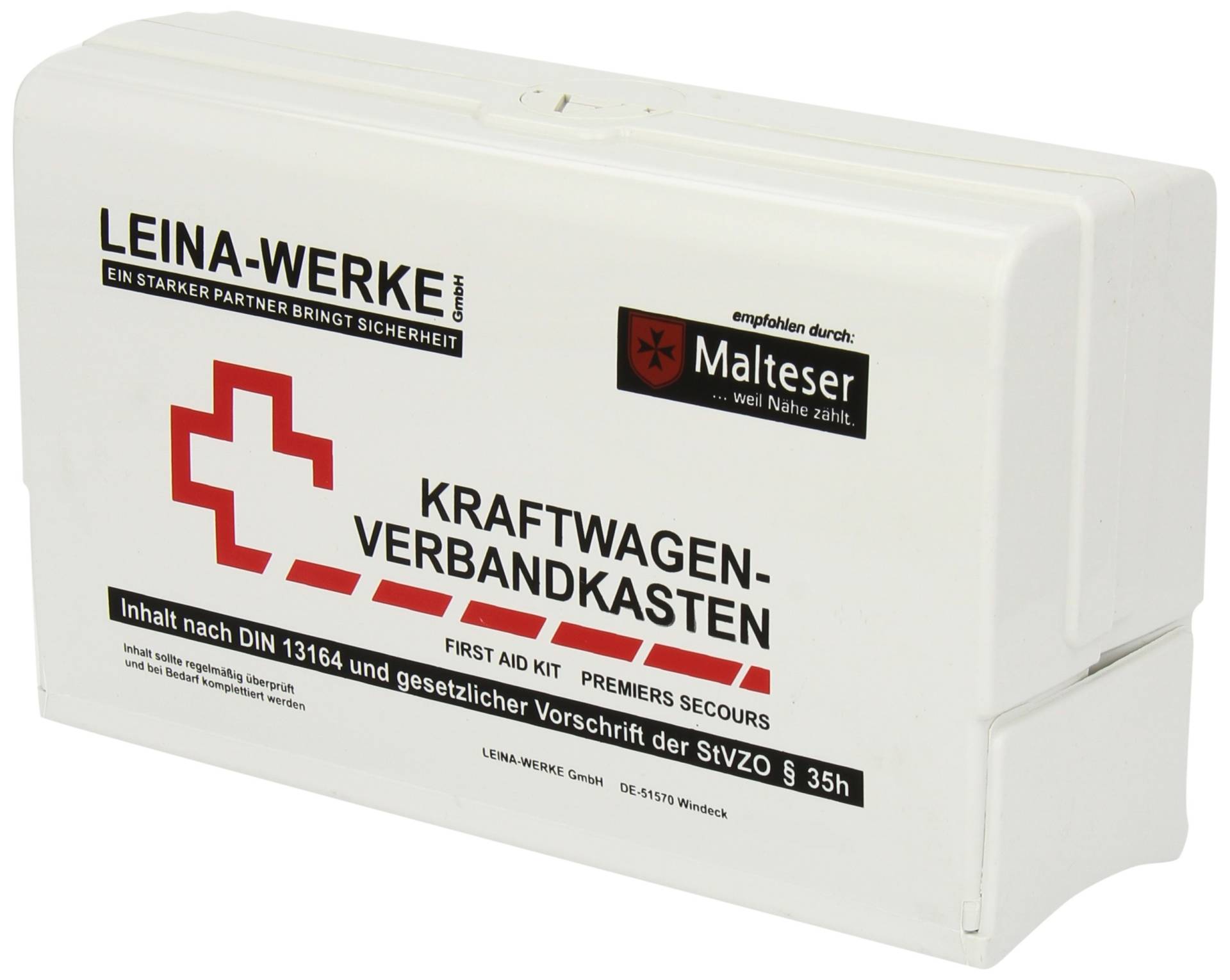 Leina-Werke 10061 KFZ-Verbandkasten Leina-Star II, 2-Farbig Sortiert, Sorted/2-color Print von LEINA-WERKE