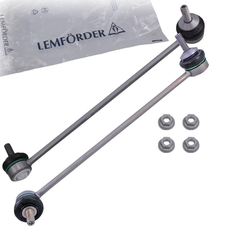 2x Original LEMFÖRDER Koppelstange Pendelstütze Stabistrebe Strebe Stabilisator Stabi Stange vorne links + rechts von Lemförder