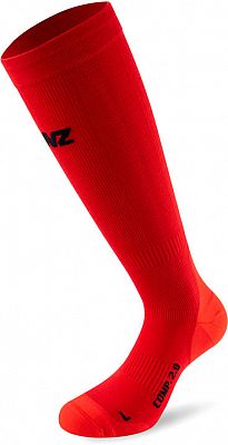 Lenz Merino Compression 2.0, Socken - Rot - XL von Lenz