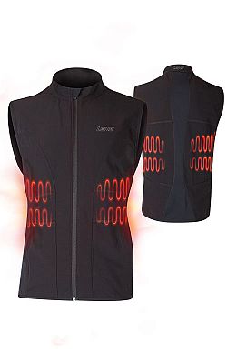 Lenz Heat Vest 1.0, Weste beheizbar Damen - Schwarz - L von Lenz