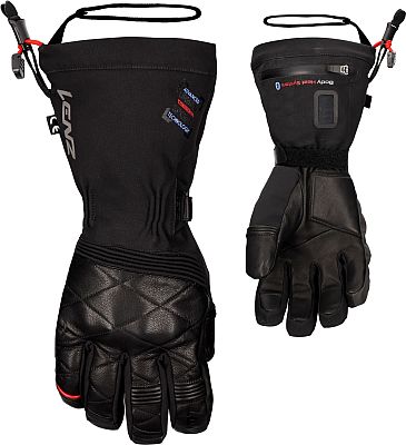 Lenz Moto Scooter 1.0, Handschuhe wasserdicht beheizbar Unisex - Schwarz - 3XL von Lenz