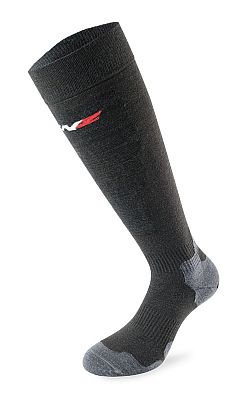 Lenz Skiing 6.0, Socken - Schwarz/Gelb - 39-41 von Lenz