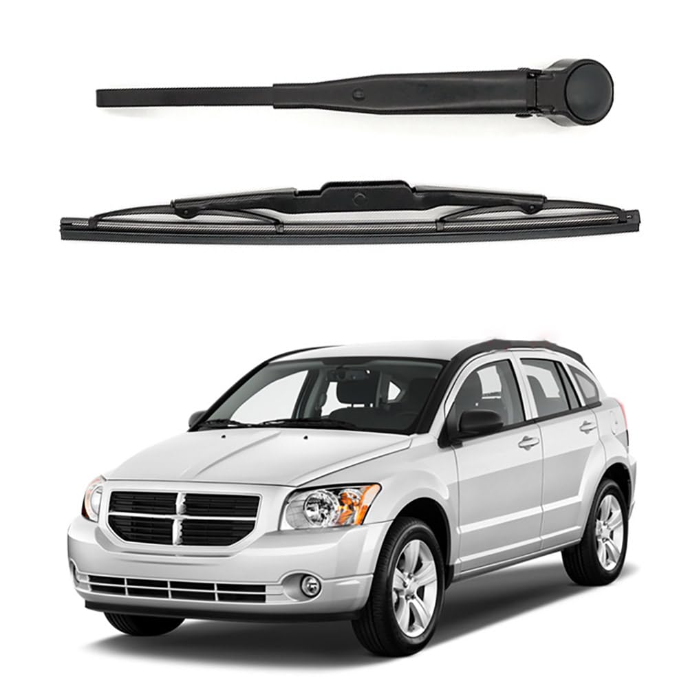 LeoLeozz Auto Heckscheibenwischer,für Dodge Caliber 2008-2024 Wasserdicht langlebigHinten Windschutzschei Heckwischer de Wagen Anzug Zubehör von LeoLeozz